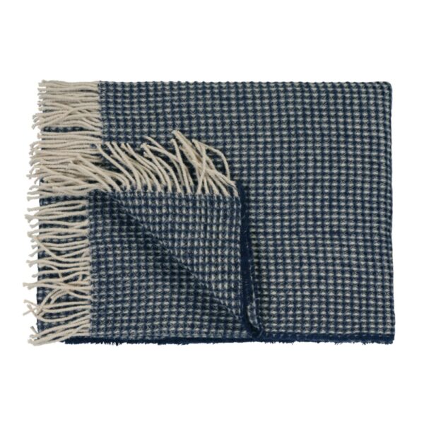 Vandyck Home 95 Plaid Blue Ink